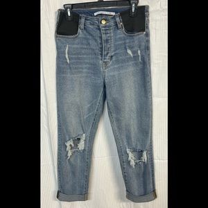 Celebrity Pink High Rise Ankle Skinny Maternity Jeans